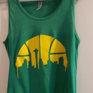 Retro Seattle Super Sonics Tank top